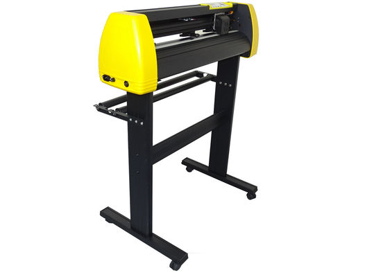 CE Yellow 4M 630mm Vinyl Sticker Printer And Cutter